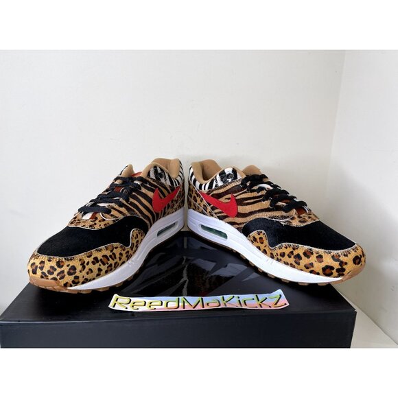 Nike Air Max 1 DLX Atmos Animal Pack 2.0 2018 Mens AQ0928 700 - Picture 3 of 7